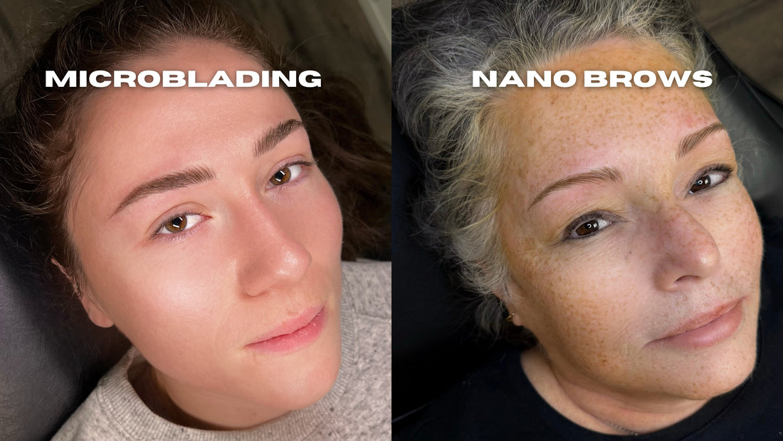 Microblading vs. Nano Brows/Machine Hairstrokes