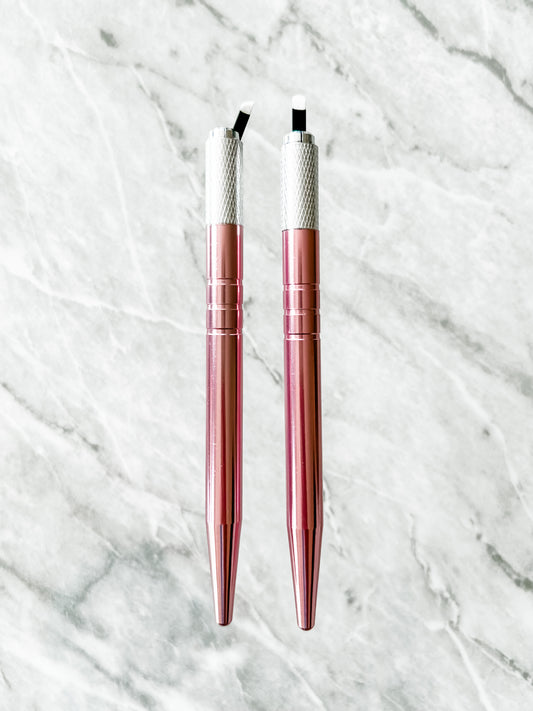 sterile disposable microblading handle for eyebrow hairstroke tattooing