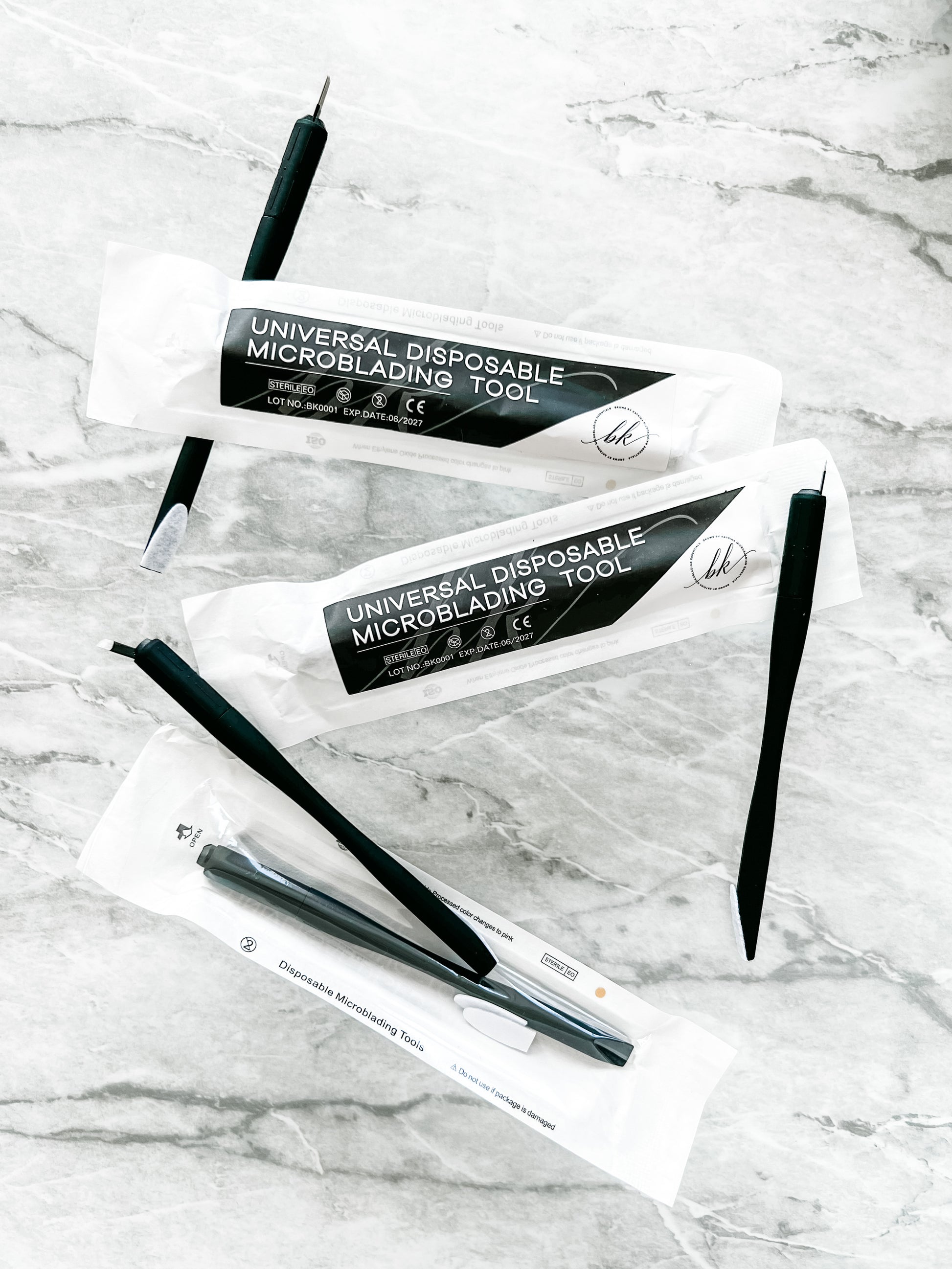 individually packaged sterile eco-friendly disposable microblading handles for pmu artists
